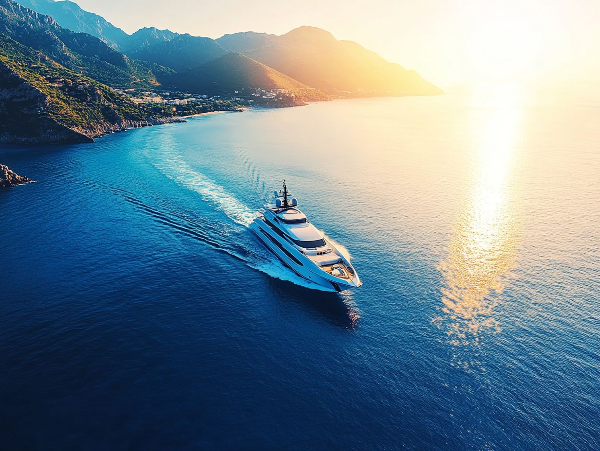 The construction and design of a luxurious yacht
