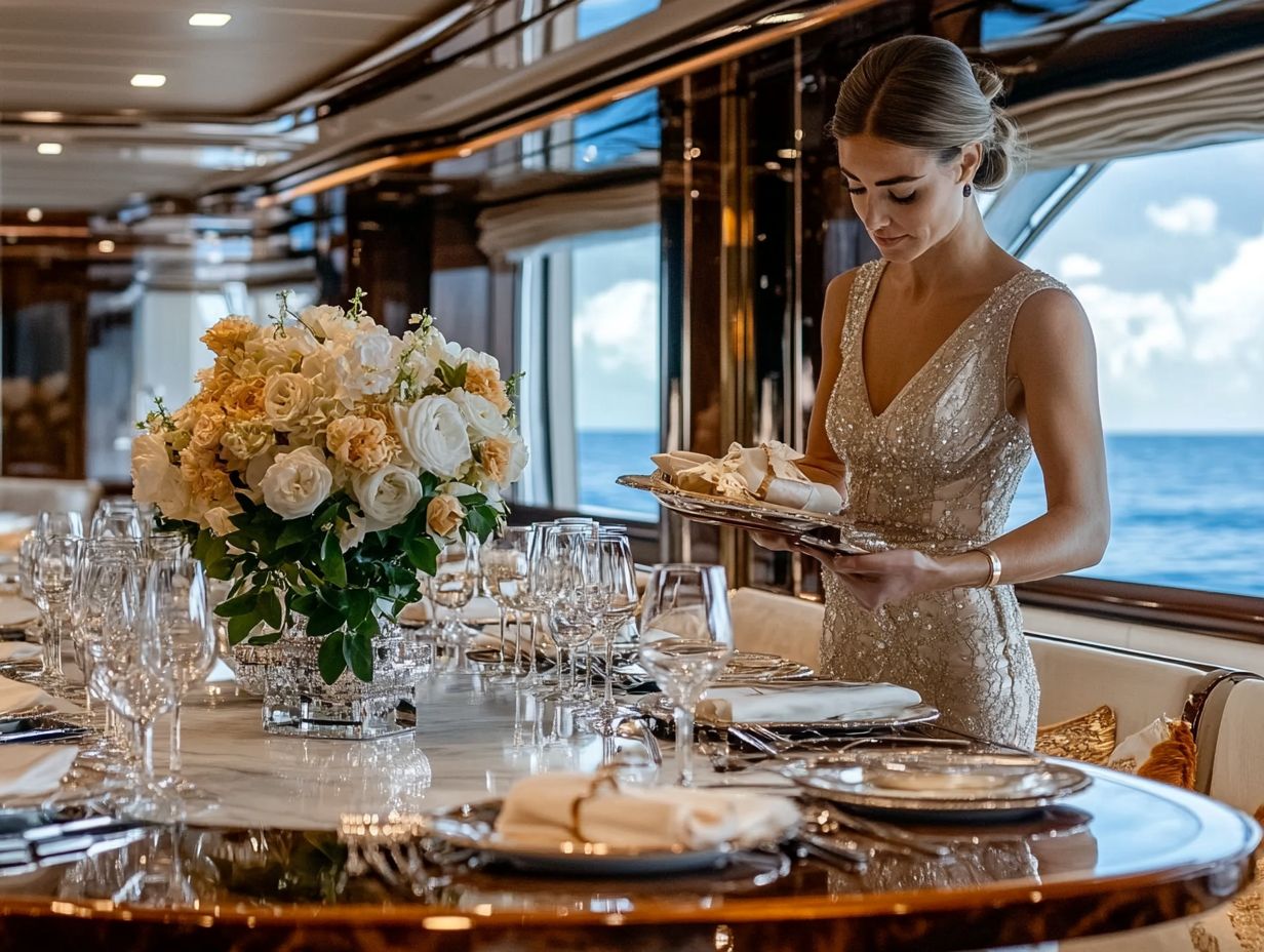 What is the Work Environment Like for a Yacht Stewardess?